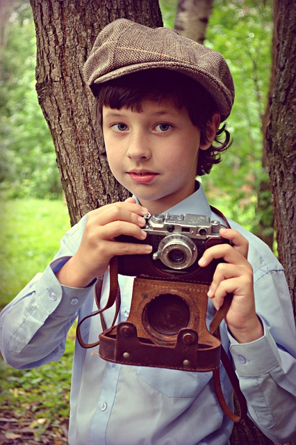 nádejný fotograf